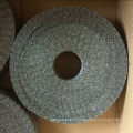 Compressed knitted stainless steel wire mesh for emi rfi shielding